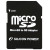 4 GB Silicon Power MicroSDHC + SD adapter
