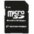 4 GB Silicon Power MicroSDHC + SD adapter