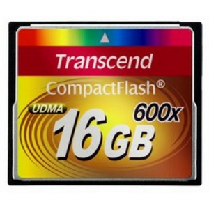 16 GB Transcend CF CARD High Speed 600X