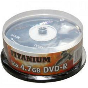 DVD+R TITANUM 4,7 GB x16 - Envelope 10 pcs. (ES 1289)