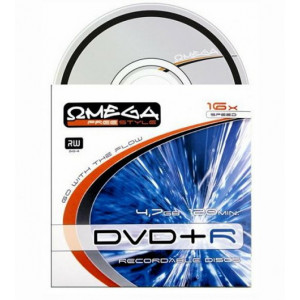 DVD-R 120min/4.7GB, 16x, Slim case,Omega Freestyle Lightscribe Ver.1.2