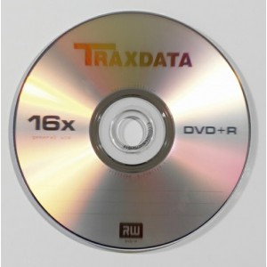 Traxdata DVD-R 4,7G 16X,  printable