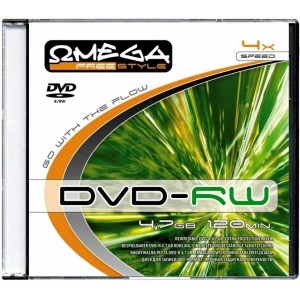 DVD-RW 4.7GB, 4x, 10 Slim Case, Freestyle