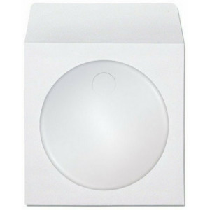 CD Sleeve with Window, 100-Pieces Paper