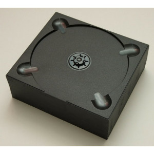 CD Box for 1 CD, Tray Black without cover