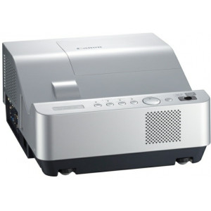 MMProjector 3D Canon LV-8235 UST, 1xDLP (0.65”), 2500 Lumen (6000 hours), 2000:1, 16:10, 1280x800 (WXGA,up to WUXGA / HD Compatible), 1.2x Zoom Lens,Ultra-quiet 29dbA,10W Speaker,Auto Keystone Correction,LAN,RGB in/out,RCA,S-Video,NSHA,375W(1W),6.2kg