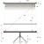 Sopar "Junior"-series Low-Priced Tripod Screen 125x125cm
