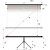 Sopar "Junior"-series Low-Priced Tripod Screen 180x180cm