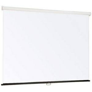 Sopar Manual Wall Projector Screen "So-dream" 180x190cm, White/Rear Black, Black Border for optimum cinema performance