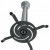 Sopar SKY-201 Projector Ceiling Mount White  430-650 mm. Tilt 360/20. Max weight 15 kg.