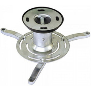 Ceiling Mount Reflecta "Medusa" Universal Silver, 130mm, max.load 20kg For all types of Data Video Projectors. Universal projector plate, tool kit and screws are included. Fixed height of 130 mm.