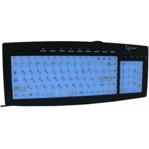 Gembird KB-9845LU-R USB White