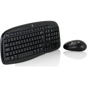 Logitech EX 100 USB + PS/2 Black