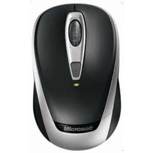 Microsoft Wireless Mobile 3000 Mouse, Retail, black