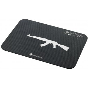 CoolerMaster (CM Storm) CS-M Weapon of Choice AK47 DM (SGS-4010-KSM-1-GP) Mouse pad, with AK47 logo, Professional-grade gaming surface, 100% Natural Rubber, Size 405 x 285 x 3 mm, DarkGrey