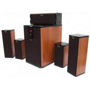 Speakers Dialog OSCAR AO-55EM, 5.1, 400 Вт (100 Вт+ 5x60 Вт) Cherry