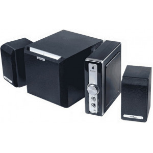 Edifier C11  Black, 2.1/ 18W+ 2x6W RMS, all wooden, (sub.5" + satl.3")