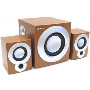 Speakers SVEN MS-915 Wooden, 26W (10W subwoofeer + 2x8W)