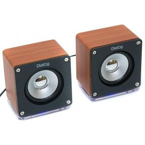 Speakers Dialog Colibri AC-01CU, 2x2W, USB