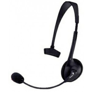 Genius HS-110S Single Ear PC Headset with  microphone