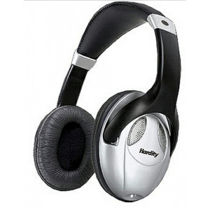 Hardity HP-440MV, Headphones with  microphone, volume control, Black/Silver
