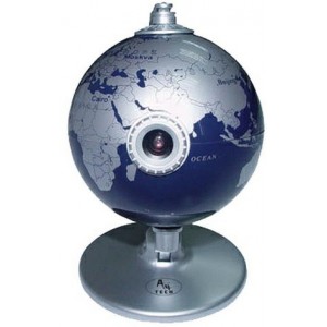 A4Tech PK-935 Globe ViewCam, 330K pixel USB PC Camera with a built-in microphone
