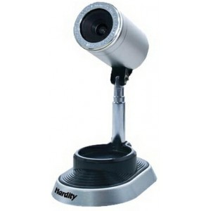 Hardity IC-555, Microphone, 0.3Mpixel - 8Mpixel, telescopic support, USB2.0, Silver