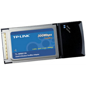 PCMCIA Wireless CardBus Adapter TP-LINK "TL-WN811N", 300Mbps,2T2R, 802.11n/g/b, 2.4GHz