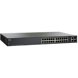 24-port 10/100Mbps Switch Cisco SLM224GT-EU, 2-port 10/100/1000Mbps, 2xSFP expansion slots