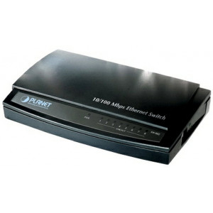 .5-port 10/100Mbps Desktop Switch Planet SW-502, Plastic Case