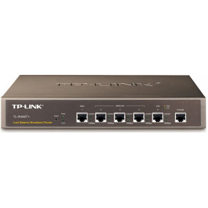 Cable/DSL VPN Router TP-LINK "TL-R480T+", 2 WAN port + 3 LAN ports, 266MHz Intel IXP Processor