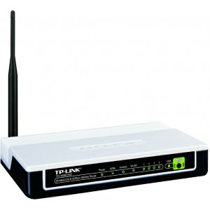 TP-LINK TD-W8951ND, 150M Wireless Lite N ADSL2+ Modem Router, Trendchip+Ralink chipset, 1T1R, 2.4GHz, 802.11n/g/b, ADSL/ADSL2/ADSL2+, Annex A, with ADSL spliter, detachable Antenna
