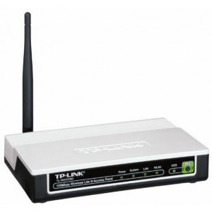 Wireless Access Point  TP-LINK "TL-WA701ND", 150Mbps, 802.11n/g/b, 2.4GHz, Detachable Antenna