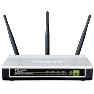 Wireless Access Point  TP-LINK "TL-WA901ND", 300Mbps, 802.11g/b, 2.4GHz, Detachable Antenna