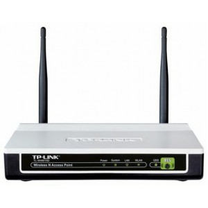 Wireless Access Point  TP-LINK "TL-WA801ND", 300Mbps, 802.11g/b, 2.4GHz, Detachable Antenna