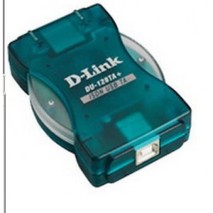 D-Link DU-128TA+ ISDN Terminal Adapter with 1 RJ-45 ISDN BRI S/T Interface + 1 USB port