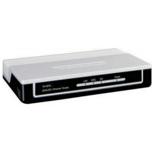 TP-LINK TD-8816, 1 ethernet port ADSL2+ router with bridge and NAT router, Trendchip chipset, ADSL/ADSL2/ADSL2+, Annex A, with ADSL spliter