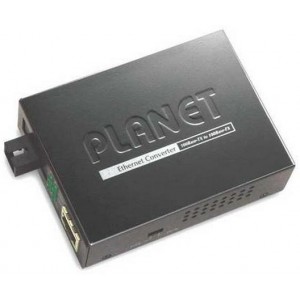 1000Base-T to 1000Base-LX (WDM TX:1550nm, SM), Planet GT-706B15-EU, Smart Media Converter -60km