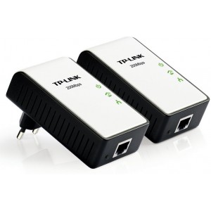 TP-LINK TL-PA211, Powerline Ethernet Adapter, 200Mbps, Plug(EU/UK/AU), Homeplug AV, Single Pack