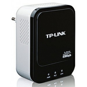 TP-Link 85Mbps Powerline Ethernet Adapter, TL-PA101(EU), Plug(EU)
