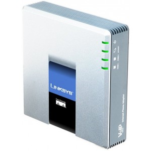 Linksys, PAP2T-EU, Phone Adapter with Router