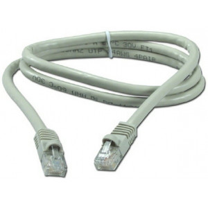 Patch Cord Cat.6, 2m, molded strain relief 50u" plugs