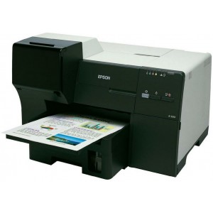 Printer Epson B-300, 4 tank, A4, 5760x1440 dpi, 37/32 ppm, 32 MB, USB2.0, Maintenance Kit (код: C13T619000), Картридж с черными чернилами стандартной емкости (код: C13T616100), Картридж с голубыми чернилами стандартной емкости (код: C13T616200)