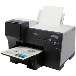 Printer Epson B-510DN, 4 tank, A4, 5760x1440 dpi, 37 ppm, 3pl, 32 MB, duplex, USB2.0, LCD, LAN, Картридж с голубыми чернилами : C13T616200, Картридж с желтыми чернилами : C13T616400, Картридж с пурпурными чернилами : C13T616300