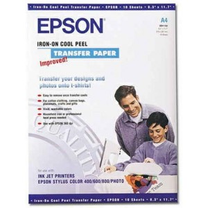 Iron-on Peel Transfer Paper A4 (1*10)