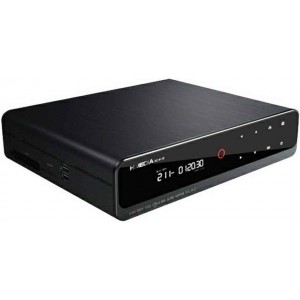 HIMEDIA HD 600B, HD-MediaPlayer, Realtek RTD1185DD, Display, Full HD, Support 3.5" HDD SATA, Touch-Key, 256MbDDR2/256MbNAND, AVI, MKV, XViD, MPEG-4, G