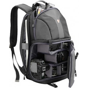SUMDEX SLR Camera Backpack 14" NJC-486BK Black/Grey