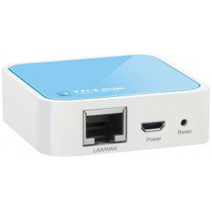 Wireless N Mini Pocket Router TP-LINK Lite N "TL-WR702N", 150Mbps