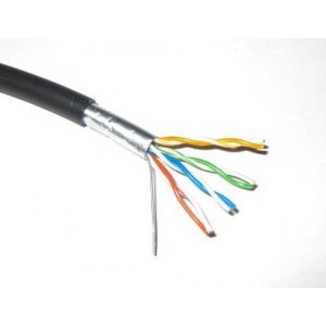 Cable FTP cat.5e outdoor cable, 24AWG 4X2X1/0.525, LACA5007A, APC Electronic, 305m