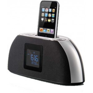 F&D i226 iPhoneDocking (FM-radio, LCD, 2x3W RMS(2"), 30pins docking connector; 3.5mm AUX-in)